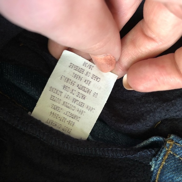 DRAGGIN JEANS Kevlar Lined 28x30 Motorcycle Pants Fast Company Vintage NWT Denim - Picture 7 of 8